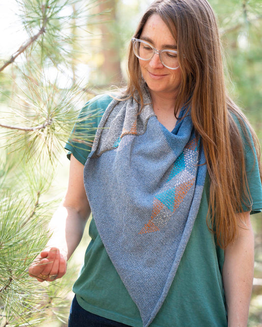 Barrine - Recycled Denim Scarf