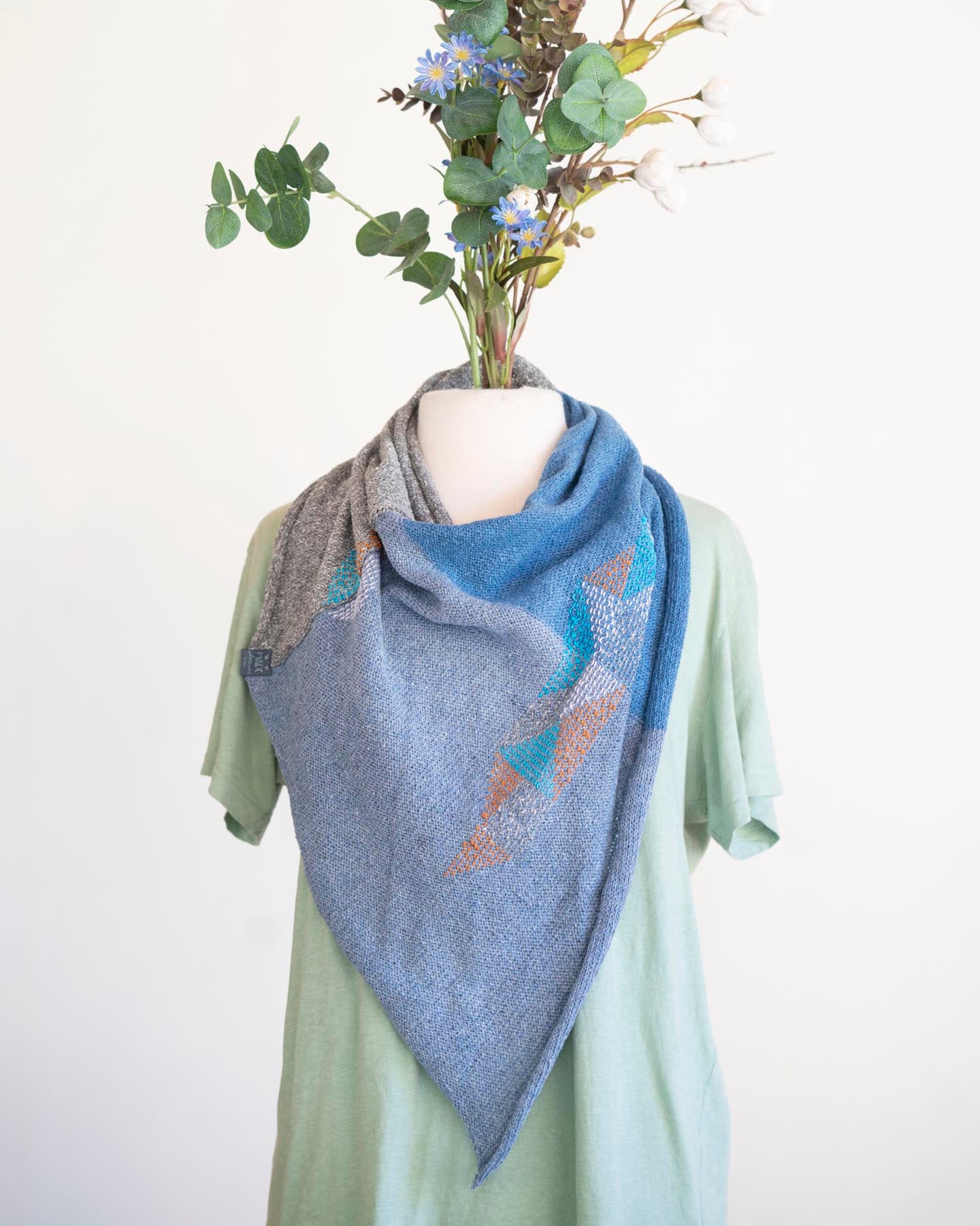 Barrine - Recycled Denim Scarf