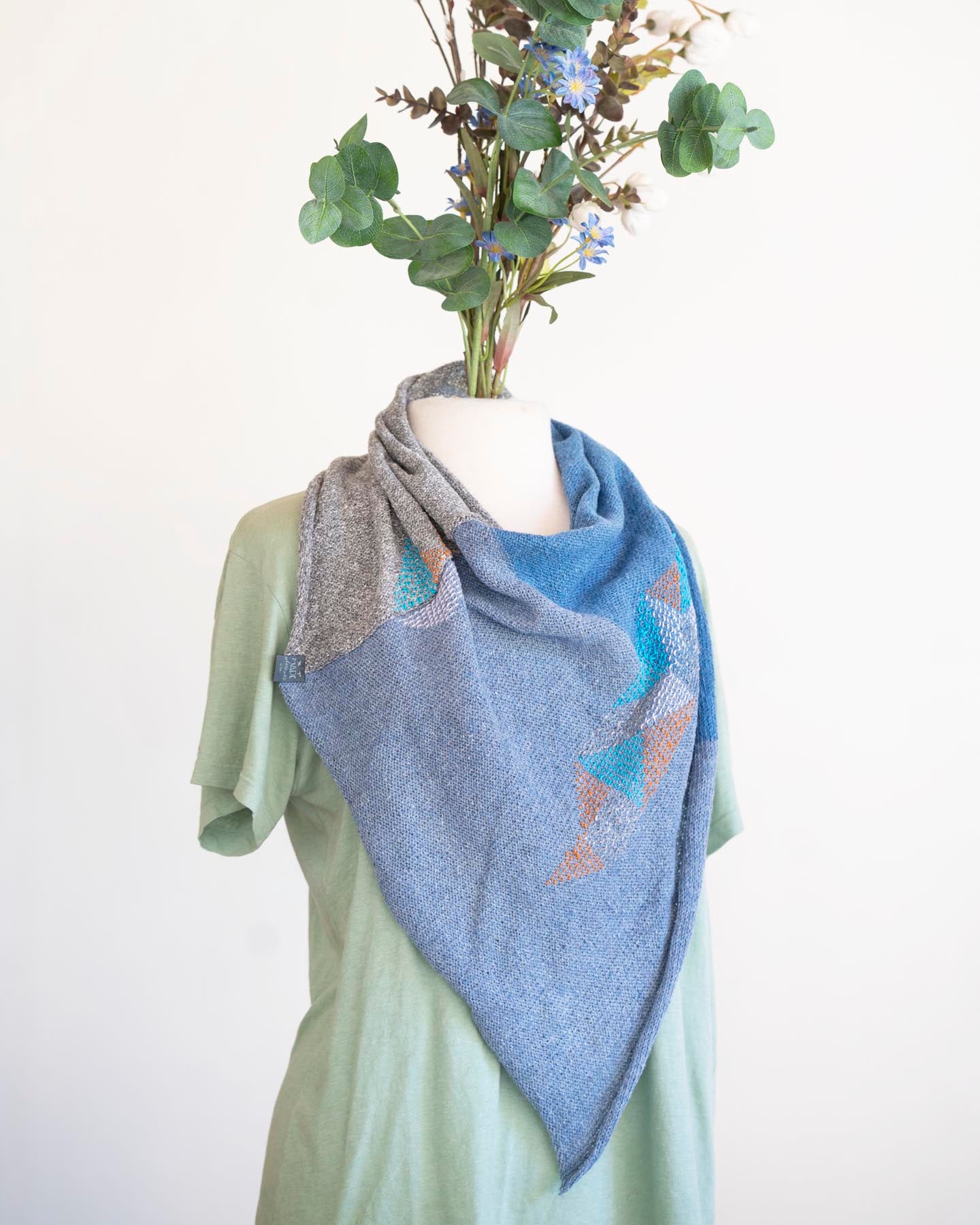 Barrine - Recycled Denim Scarf