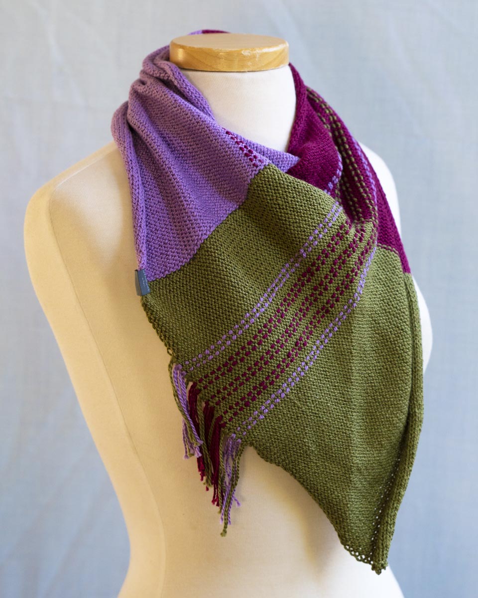 One of a Kind Cotton Scarf 1