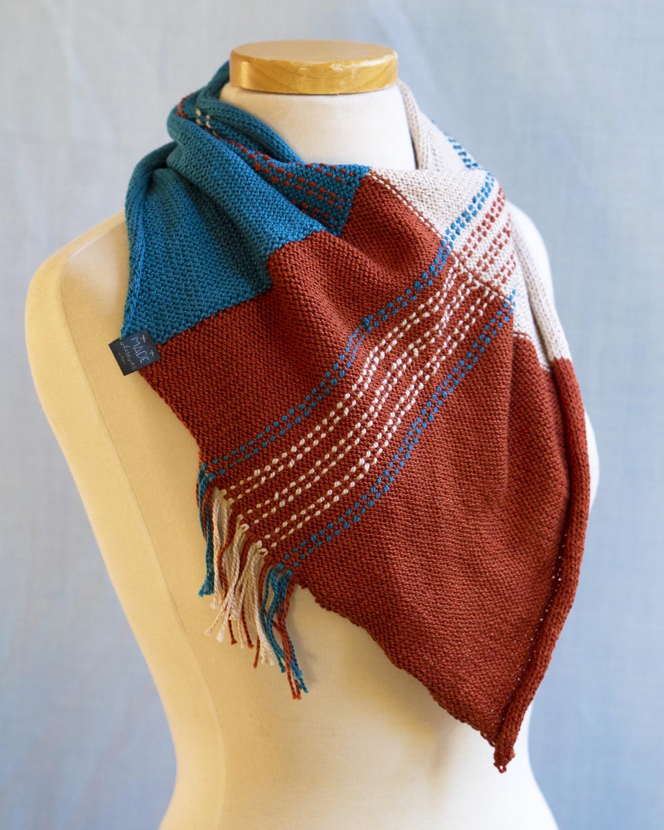 One of a Kind Cotton Scarf 2