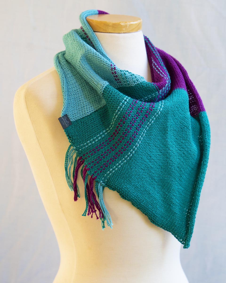 One of a Kind Cotton Scarf 9