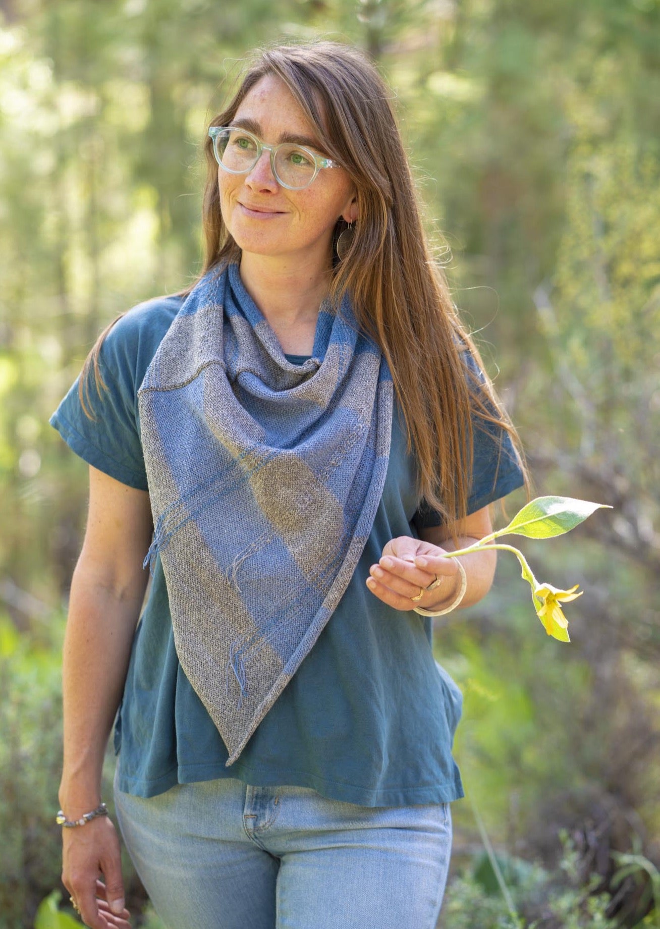 Crowdy - Recycled Denim Scarf