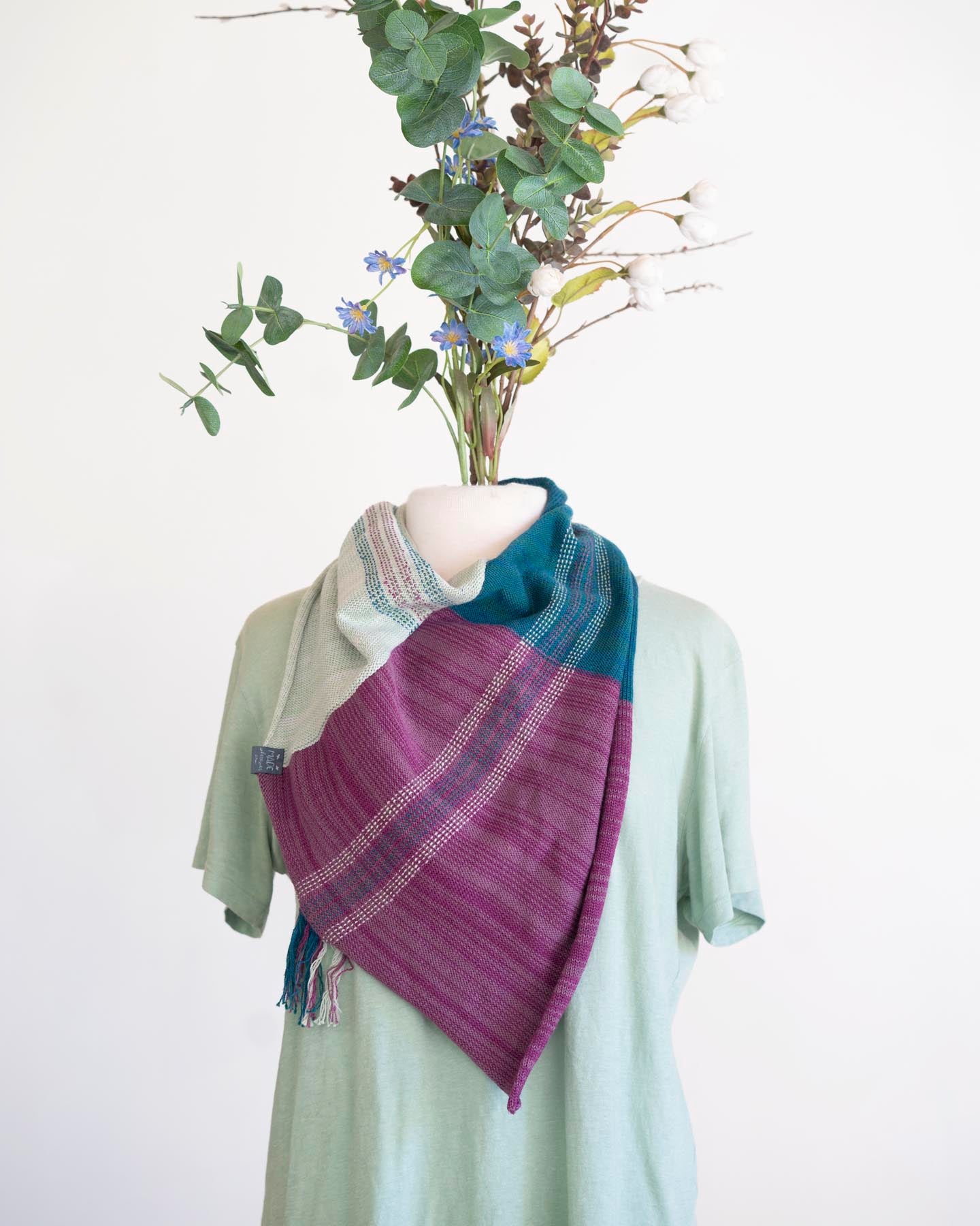 Huonville - Organic Cotton & Organic Merino Scarf