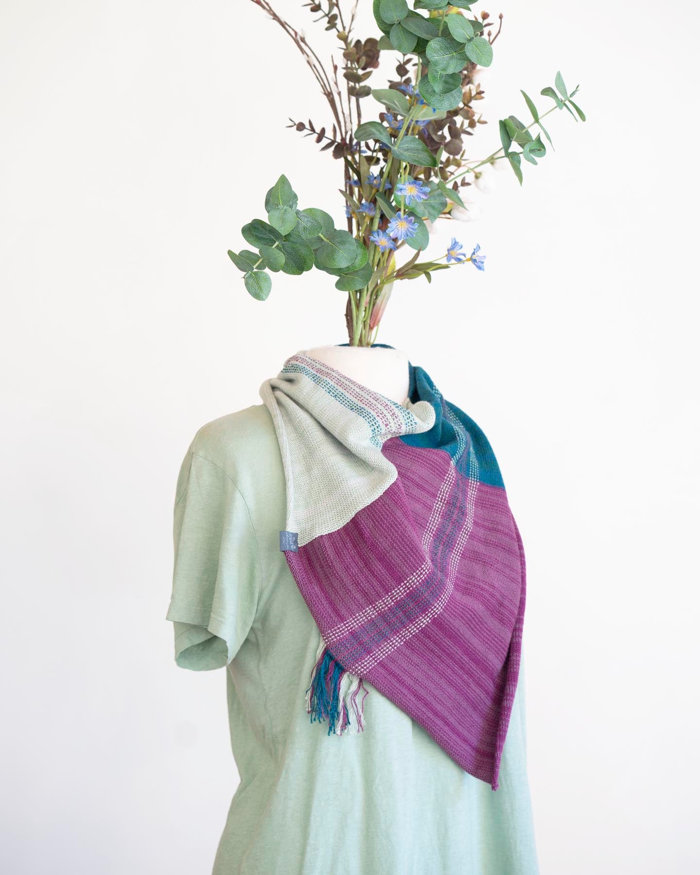 Huonville - Organic Cotton & Organic Merino Scarf