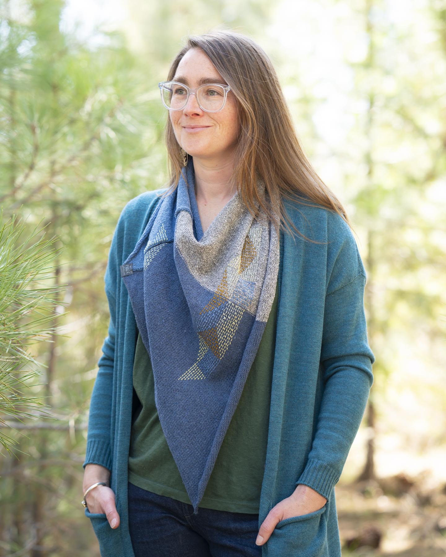 Menindee - Recycled Denim Scarf