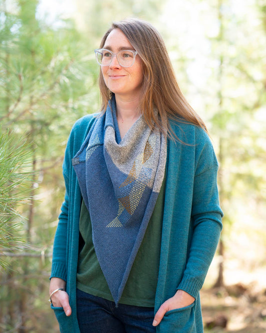 Menindee - Recycled Denim Scarf