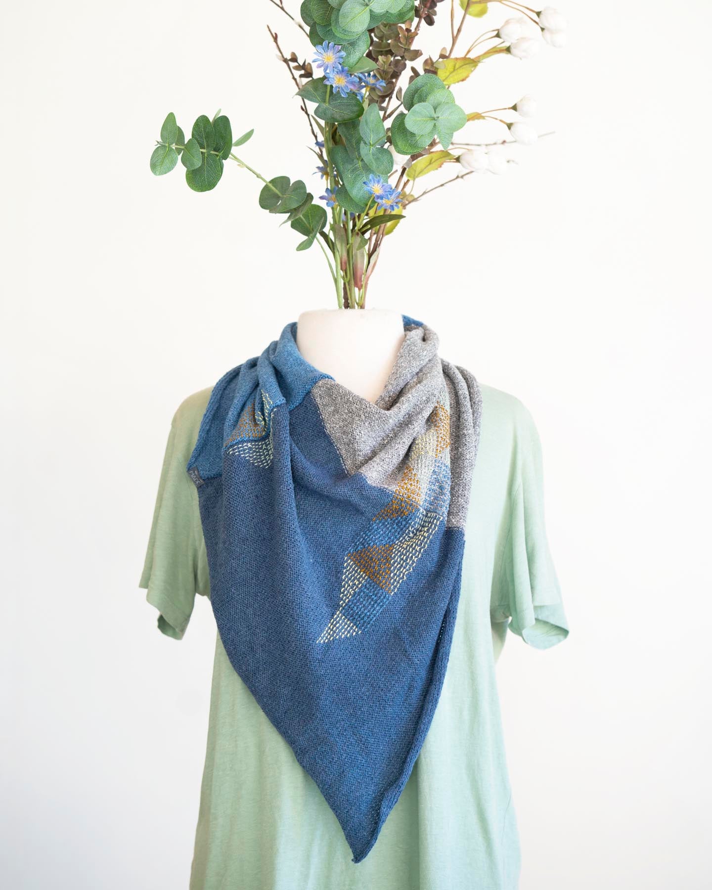 Menindee - Recycled Denim Scarf