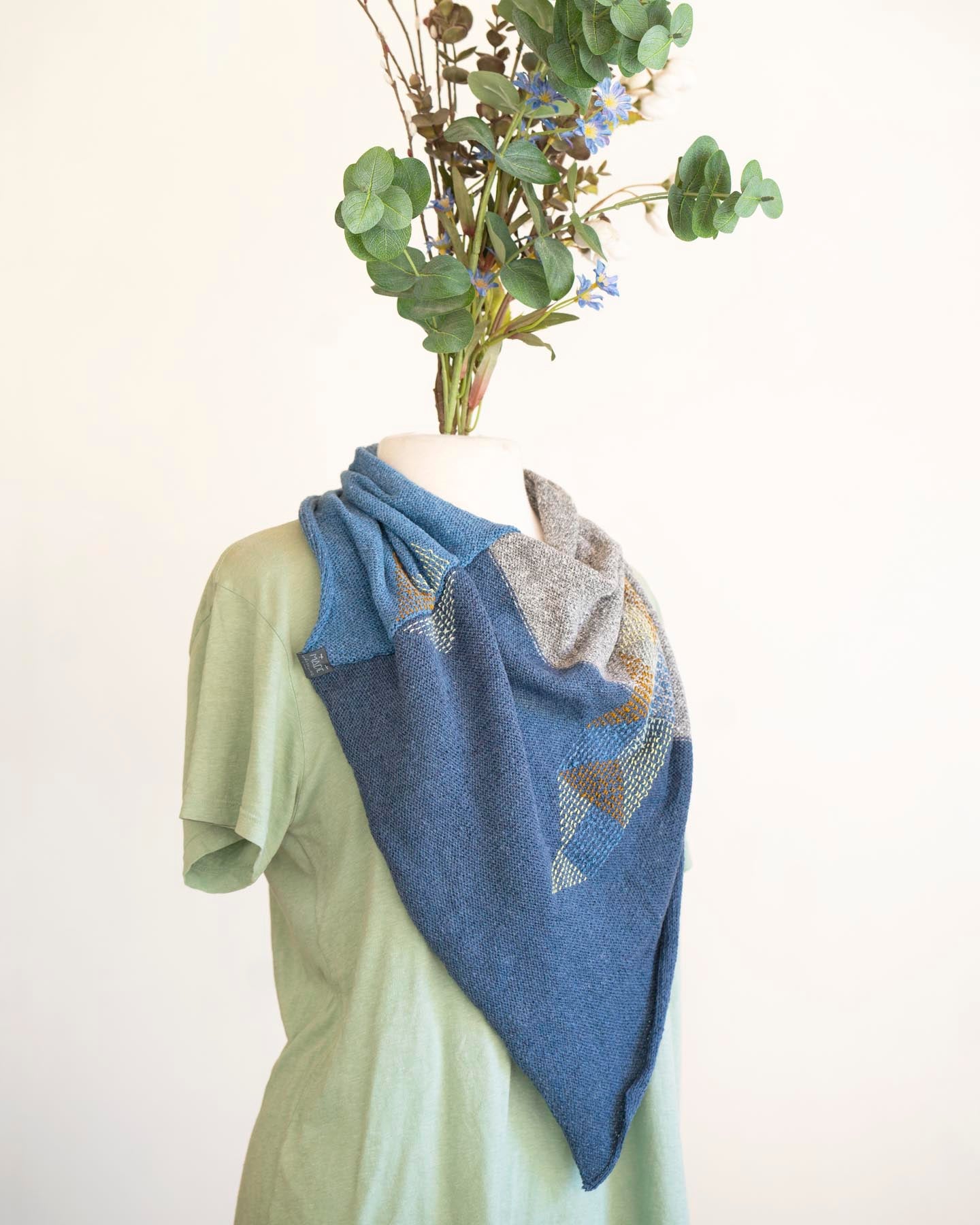 Menindee - Recycled Denim Scarf