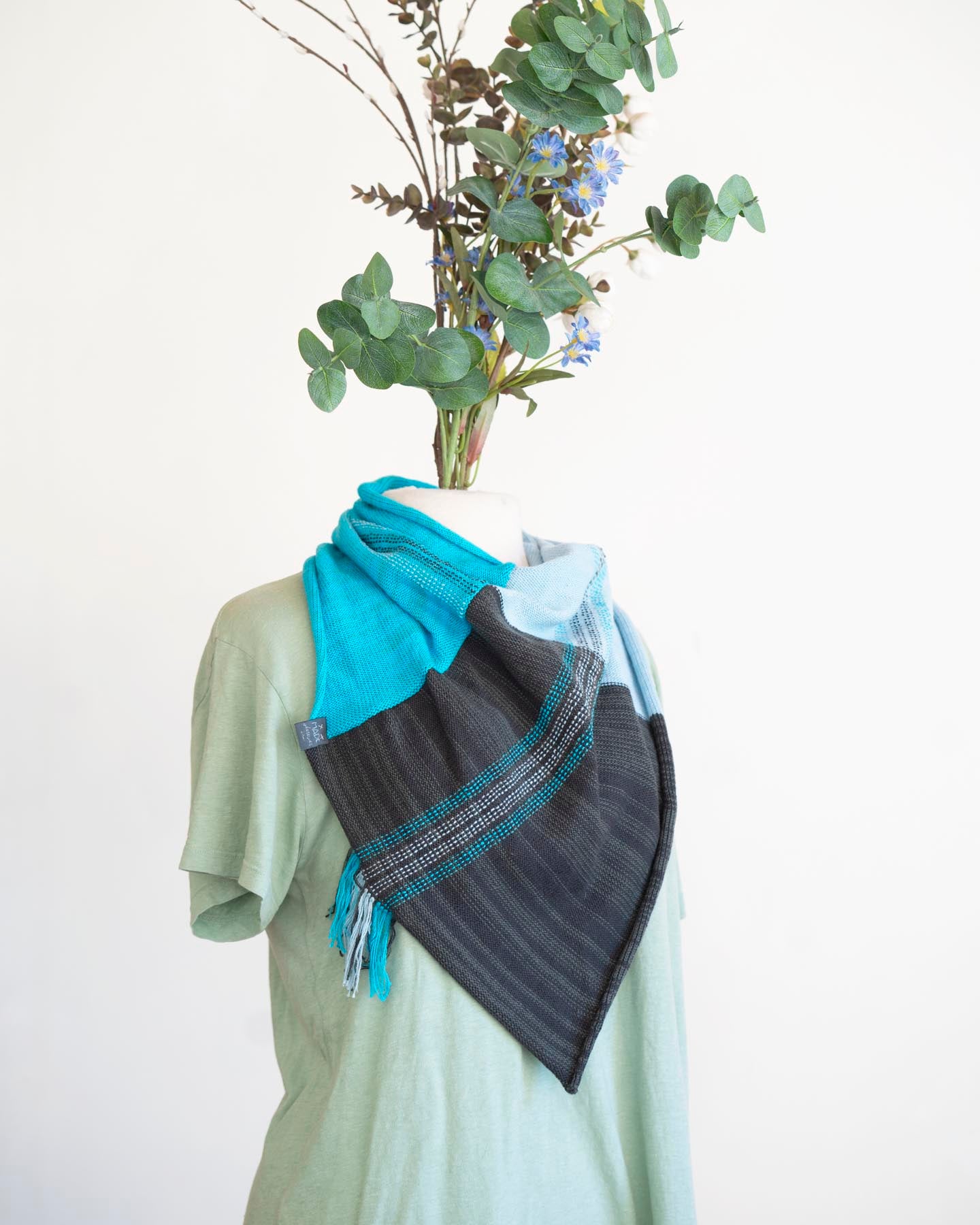 Mount Gambier - Organic Cotton & Organic Merino Scarf