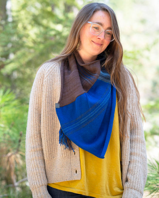 Narooma - Organic Cotton & Organic Merino Scarf