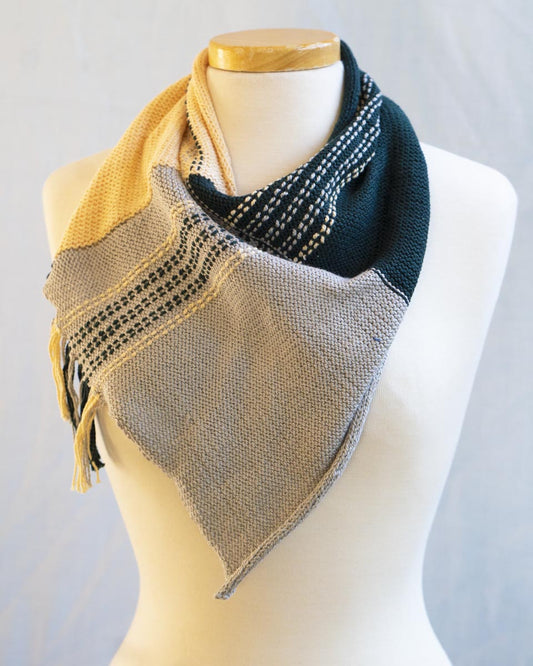 One of a Kind Cotton Scarf 8