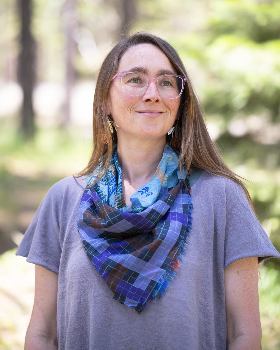 Winter Silk Bandana Scarf - Knit & Weave