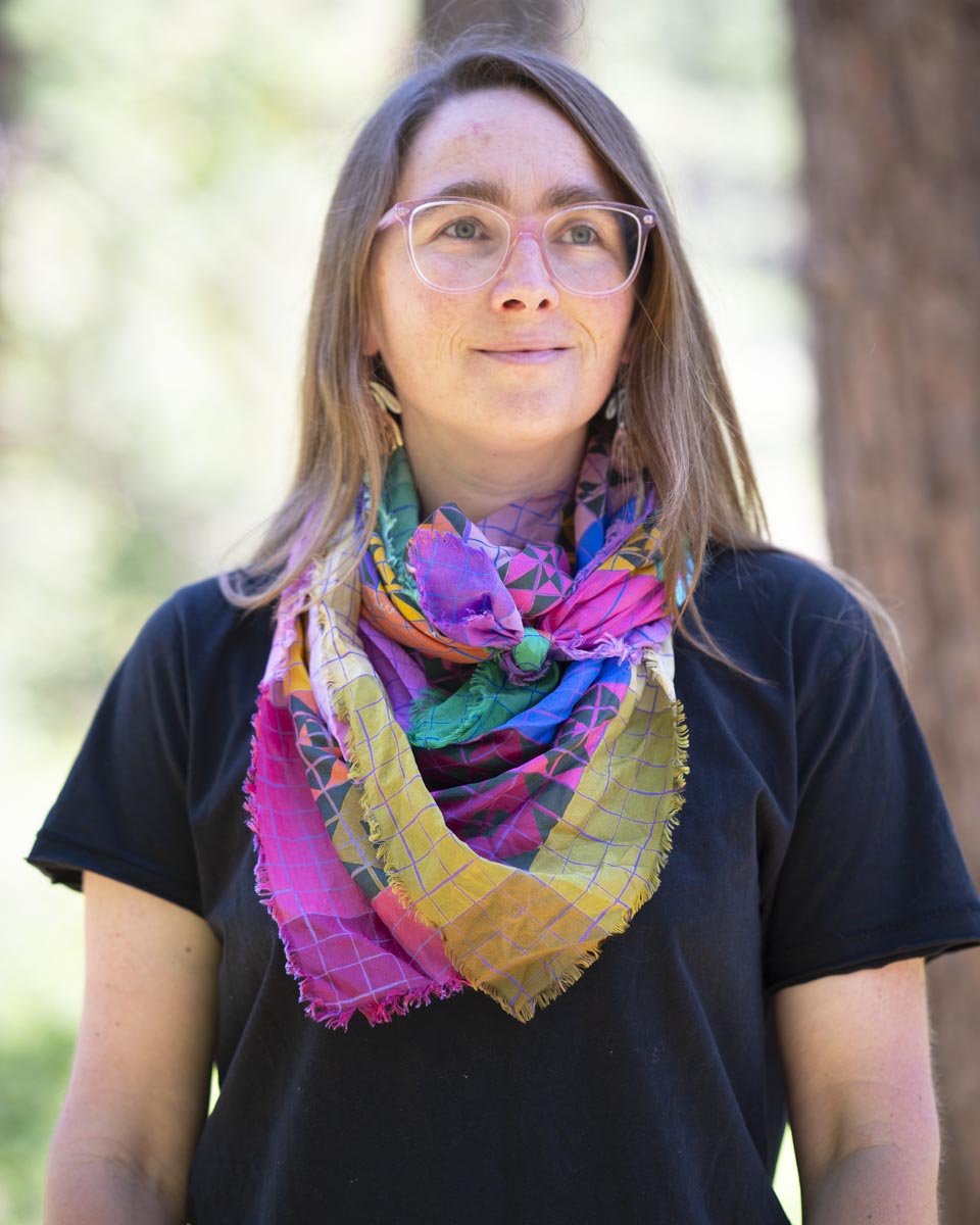 Autumn Silk Wild Rag Scarf - Patchwork