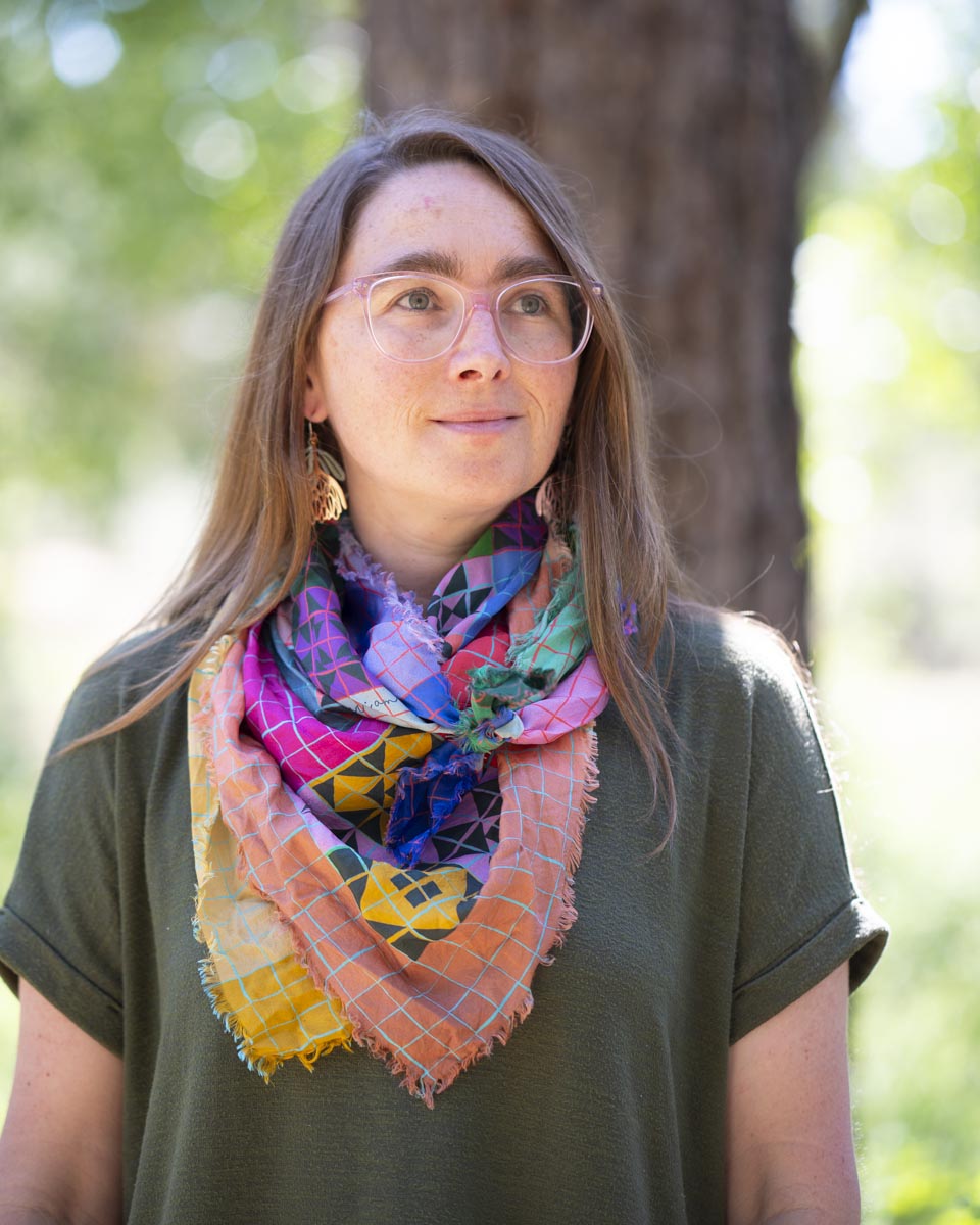 Summer Silk Wild Rag Scarf - Patchwork