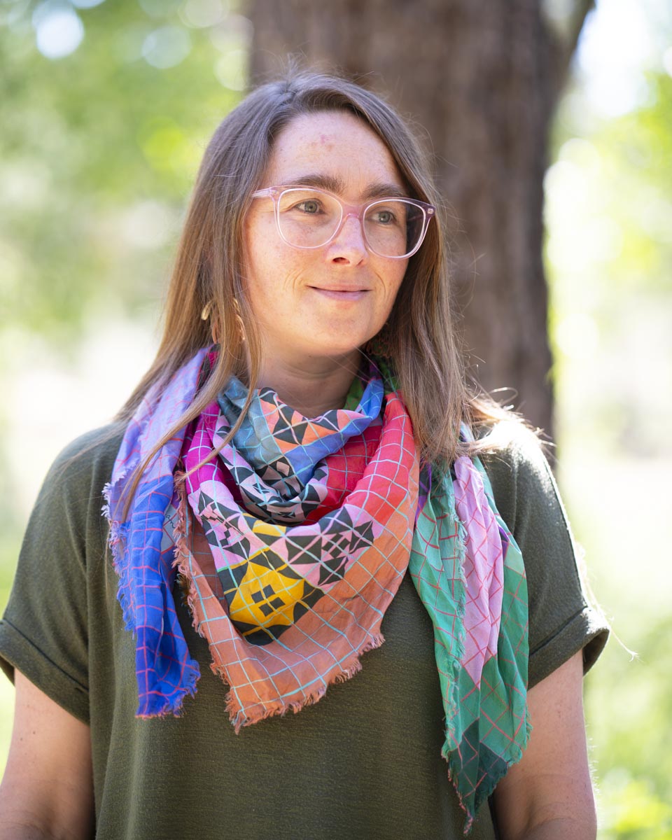 Summer Silk Wild Rag Scarf - Patchwork