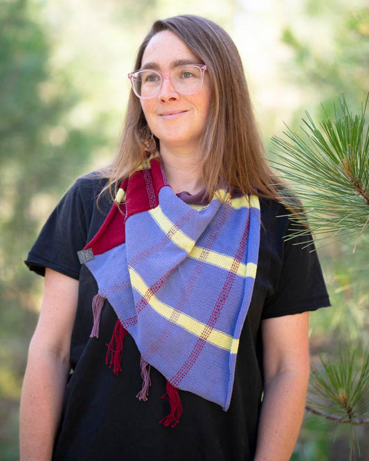 Red Cliffs - Organic Cotton Scarf
