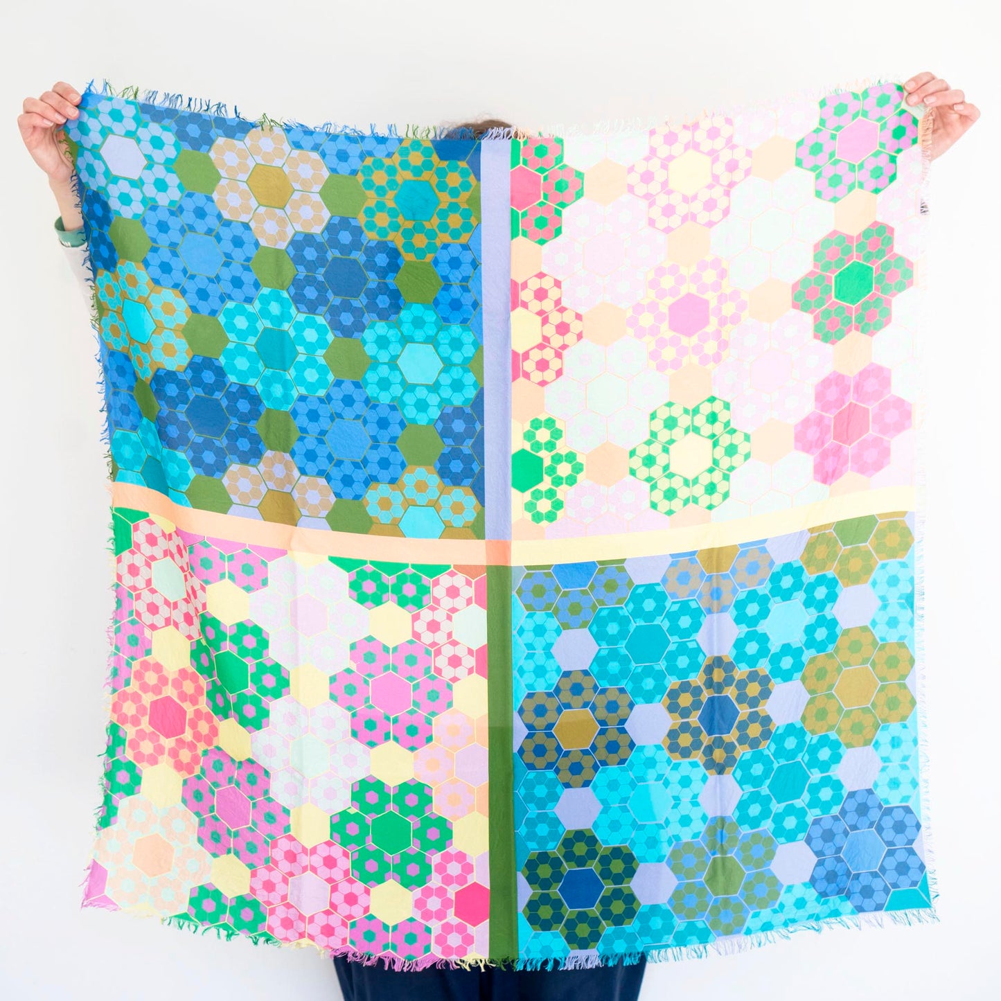 Spring in the Mountains Silk Wild Rag Scarf - EPP