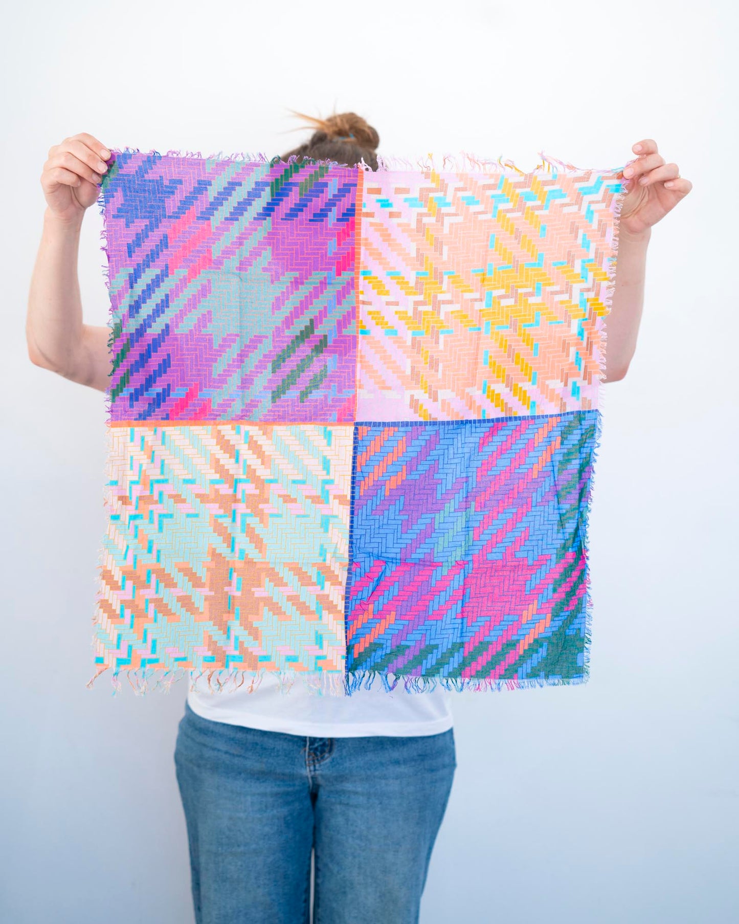 Summer Cotton Scarf - Tartan & Tweed