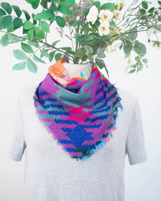 Summer Cotton Scarf - Tartan & Tweed