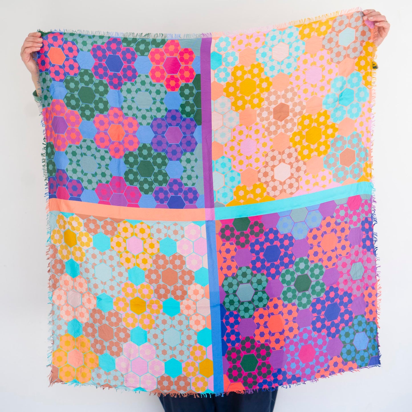 Summer in the Desert Silk Wild Rag Scarf - EPP