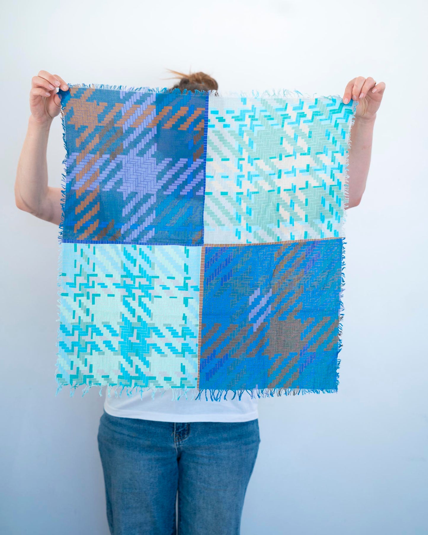 Winter Cotton Scarf - Tartan & Tweed